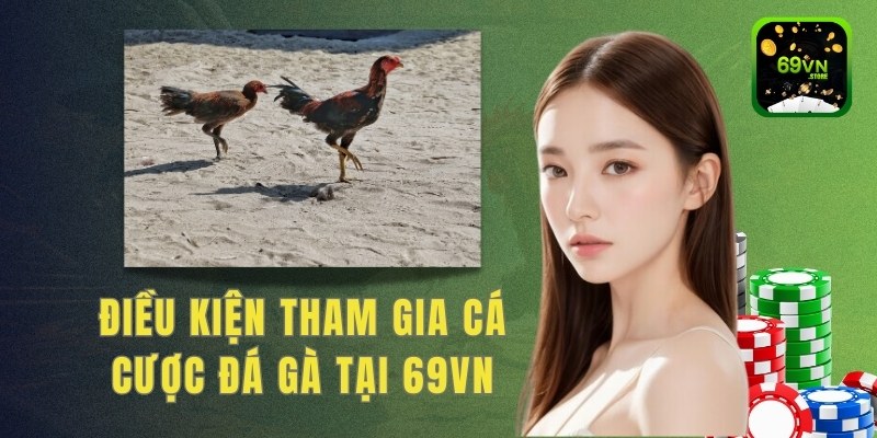 Điều kiện tham gia cá cược đá gà tại 69VN