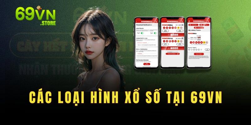 Các loại hình xổ số tại 69vn